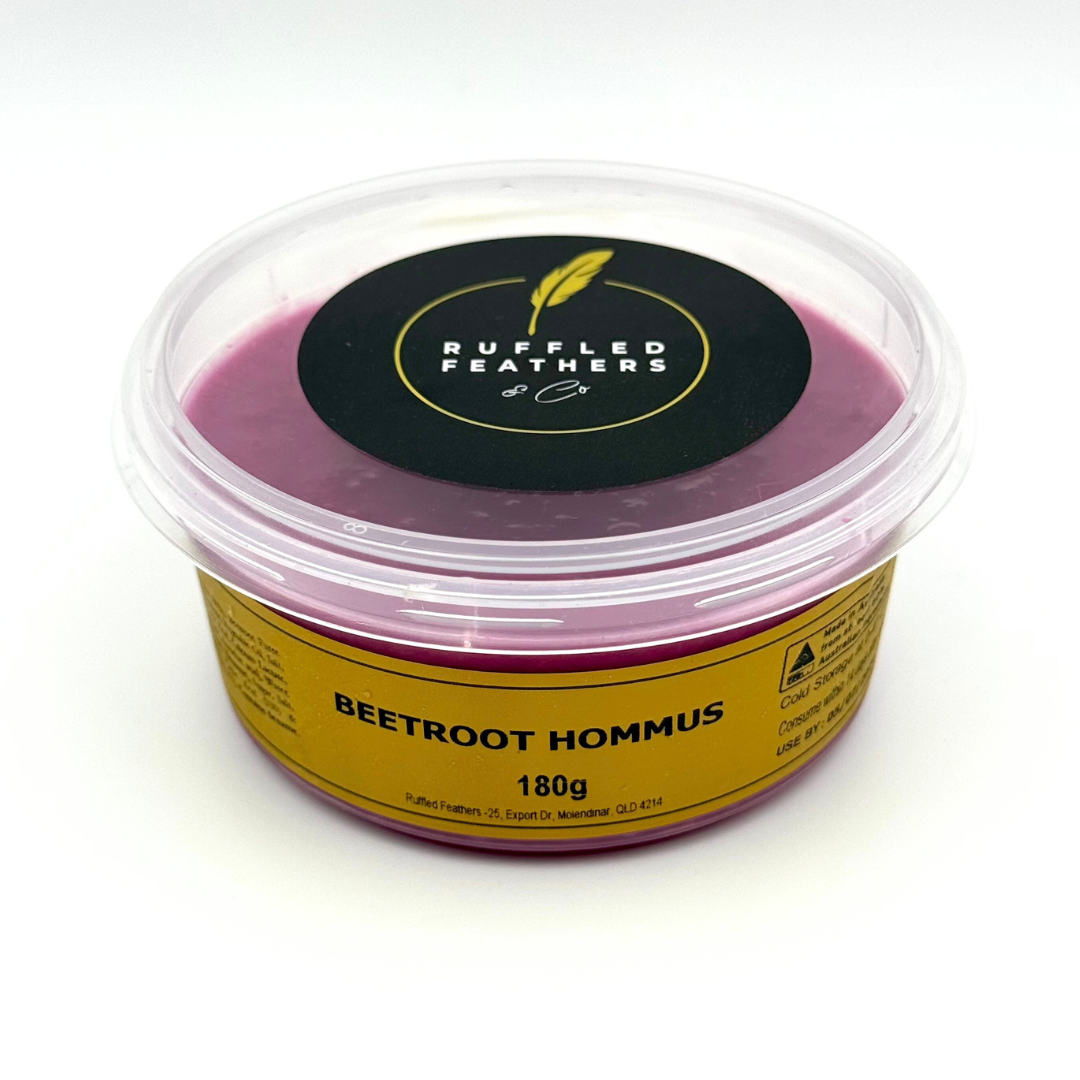 Ruffled Feathers Beetroot Hommus 180g