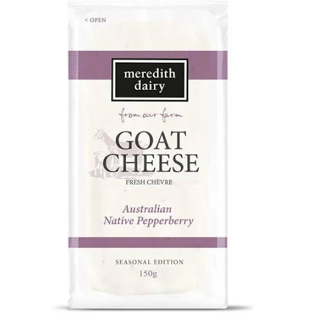 Meredith Dairy Pepperberry Goats Chevre 150g