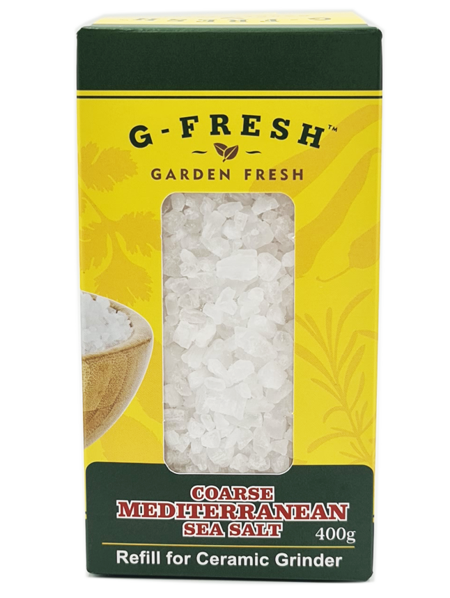 Gfresh Mediterranean Sea Salt Refill 400g
