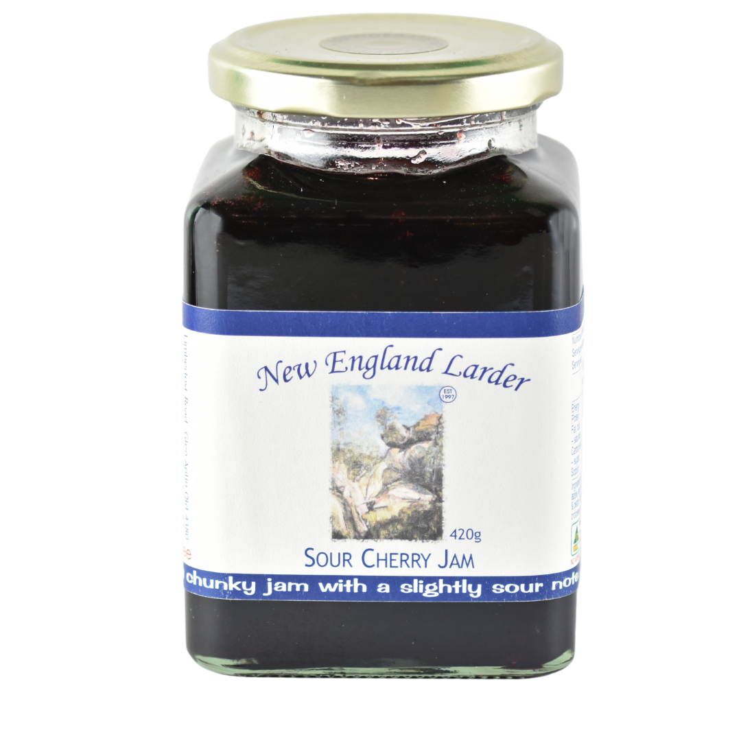 New England Larder Sour Cherry Jam 420g