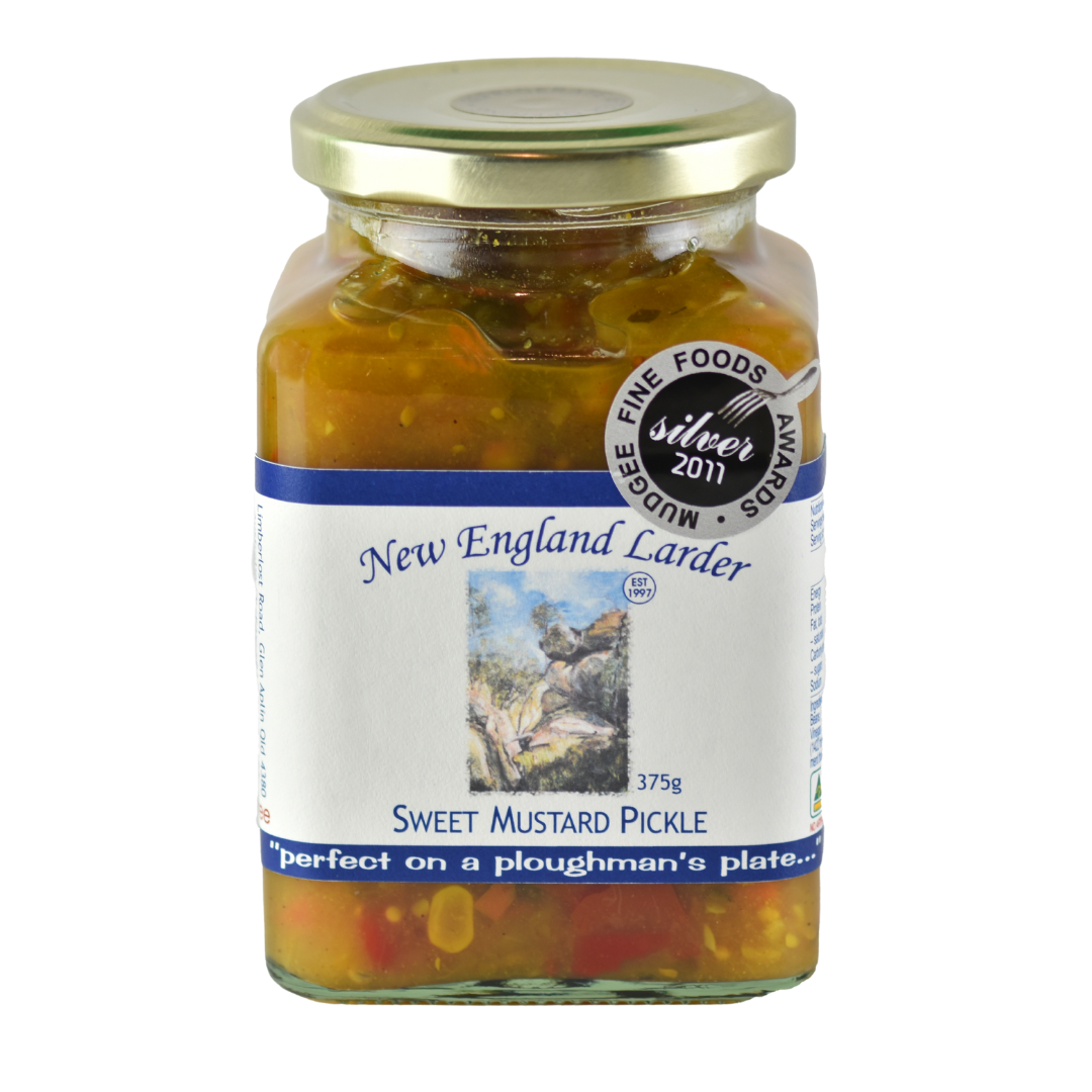 New England Larder Sweet Mustard Pickle 375g