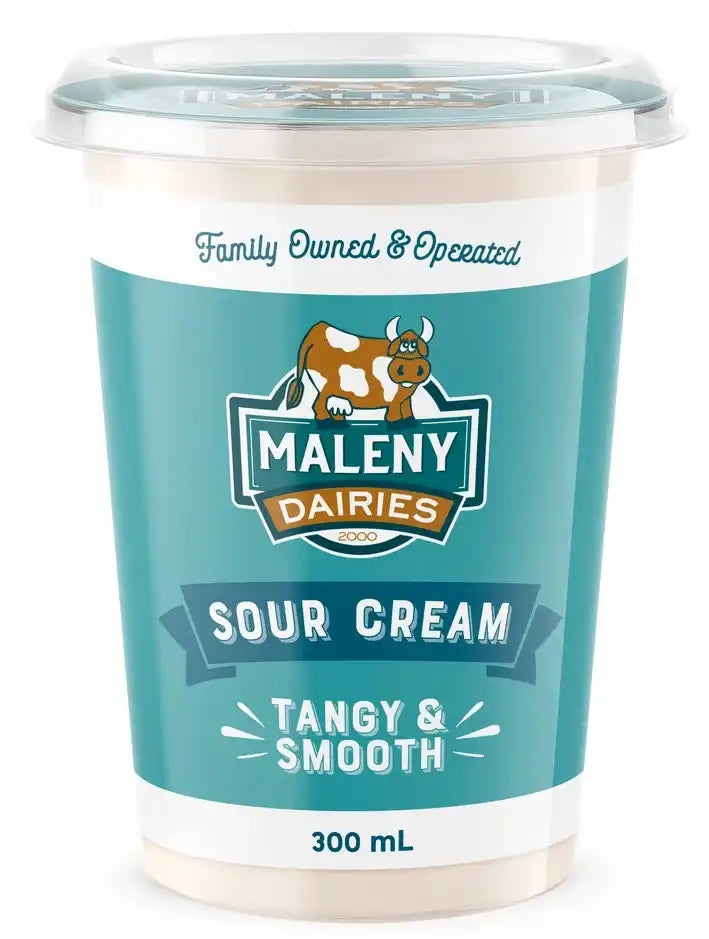 Maleny Sour Cream 300g