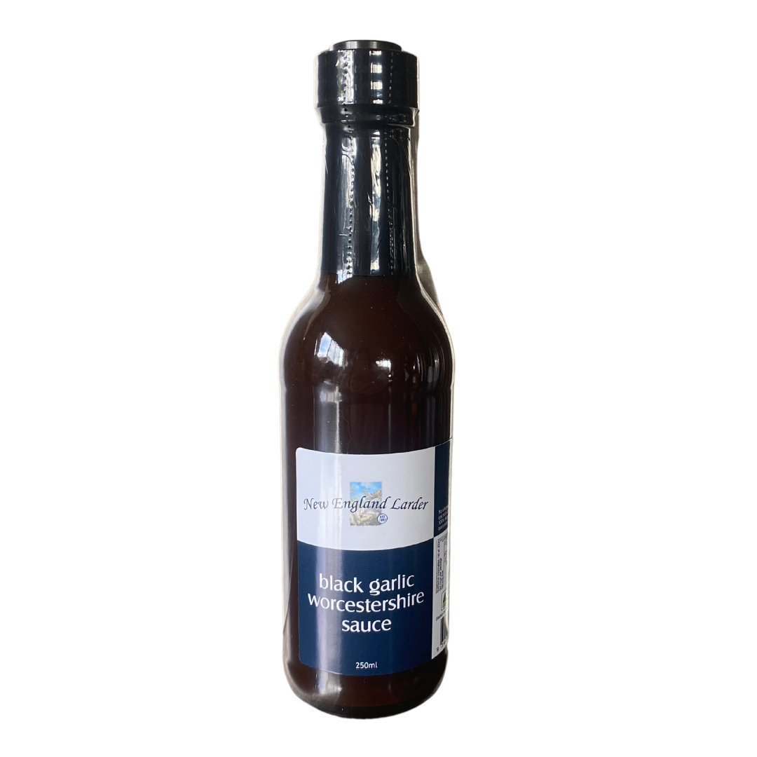 New England Larder Black Garlic Worcestershire Sauce 250ml