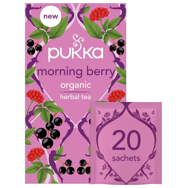 Pukka Morning Berry Tea 20 Bags