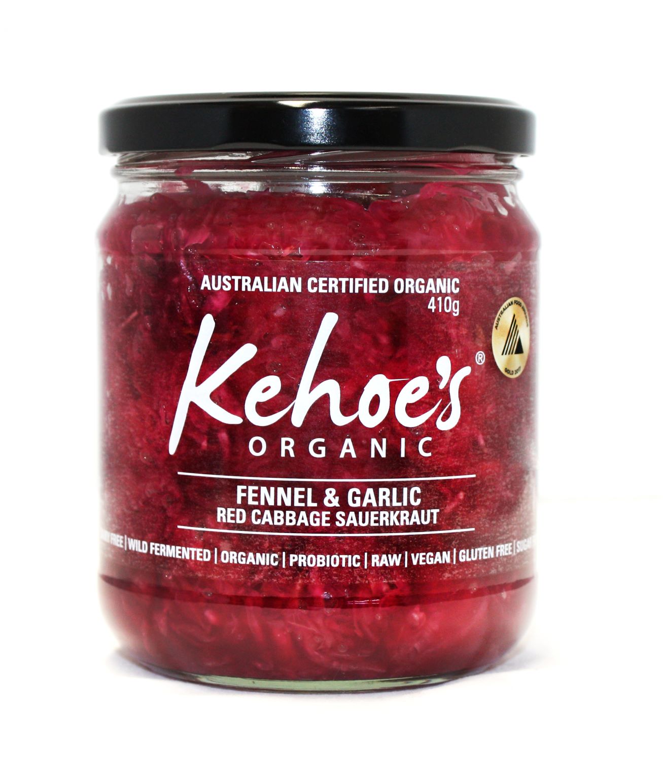 Kehoes Fennel Garlic Sauerkraut
