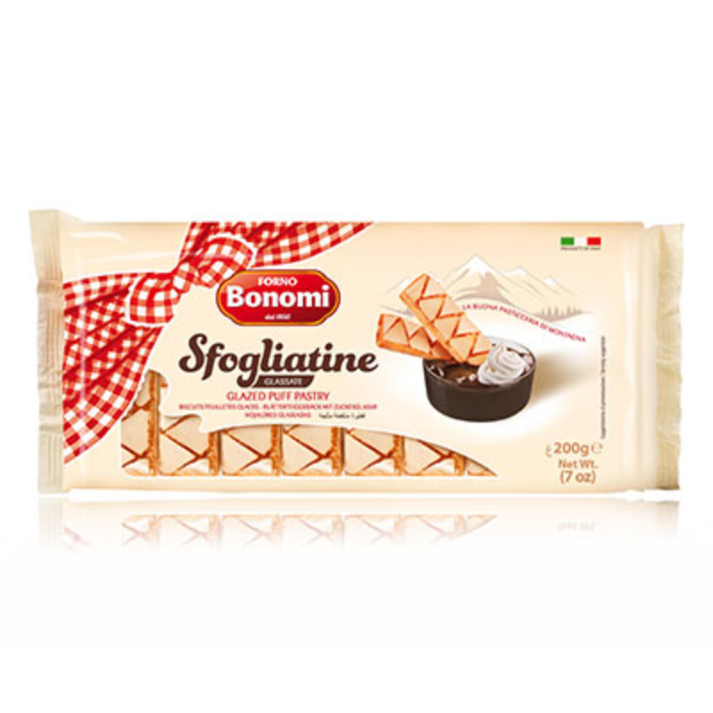 Bonomi Sfogliatine Glazed 135g