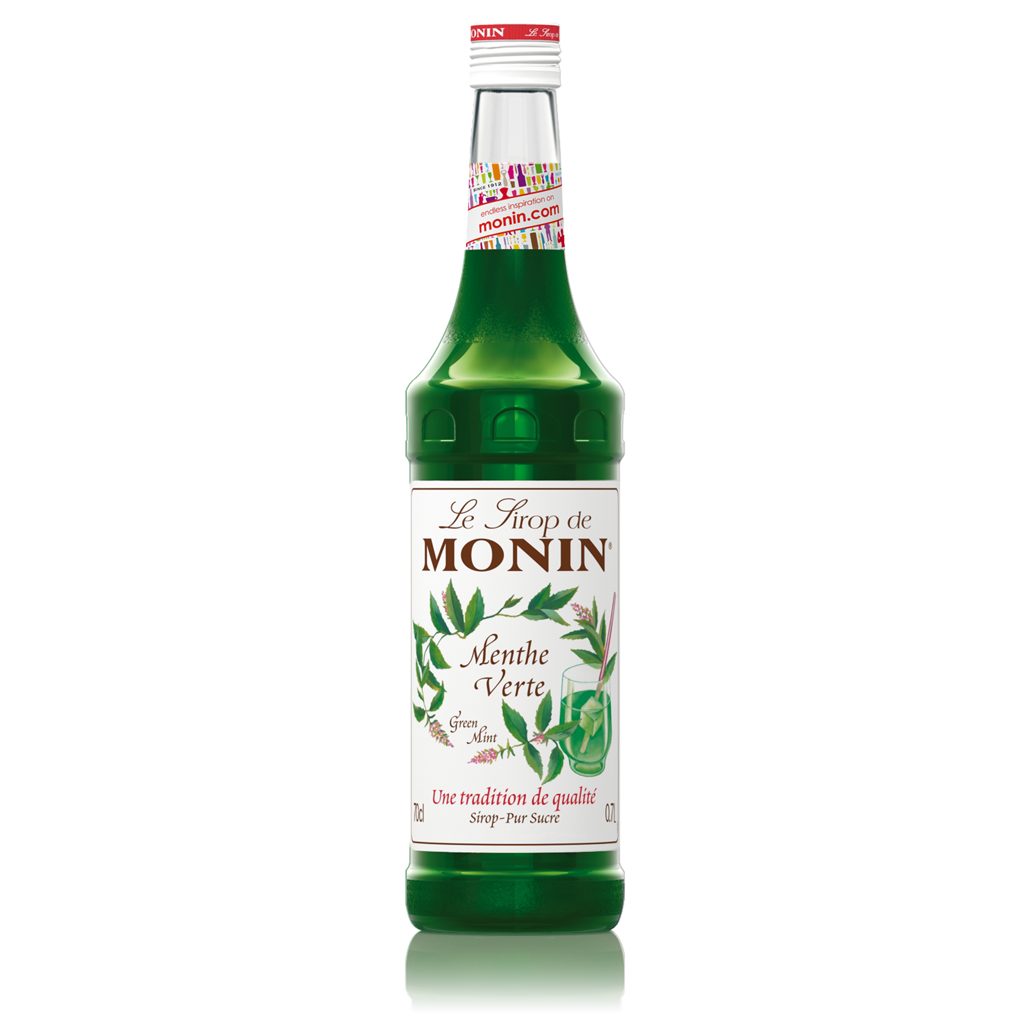 Monin Green Mint Syrup 700ml