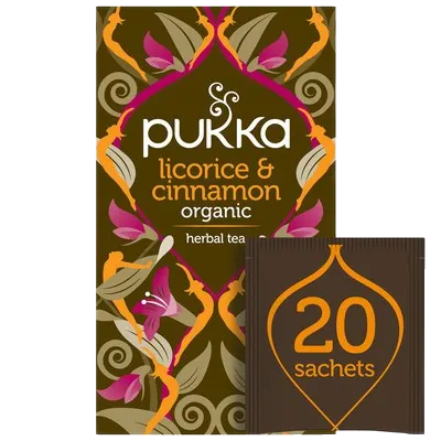 Pukka Licorice Cinnamon Tea 20 Bags