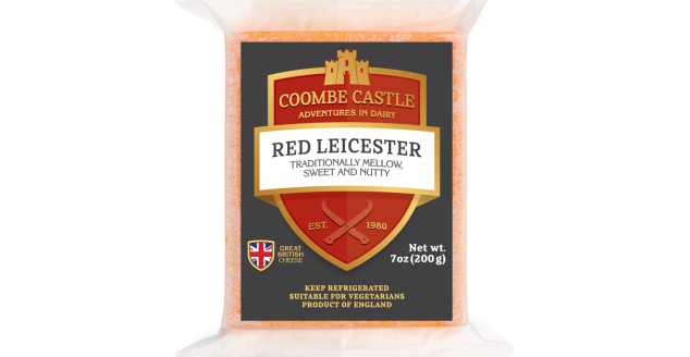 Coombes Castle Red Leicester Cheese 200gr