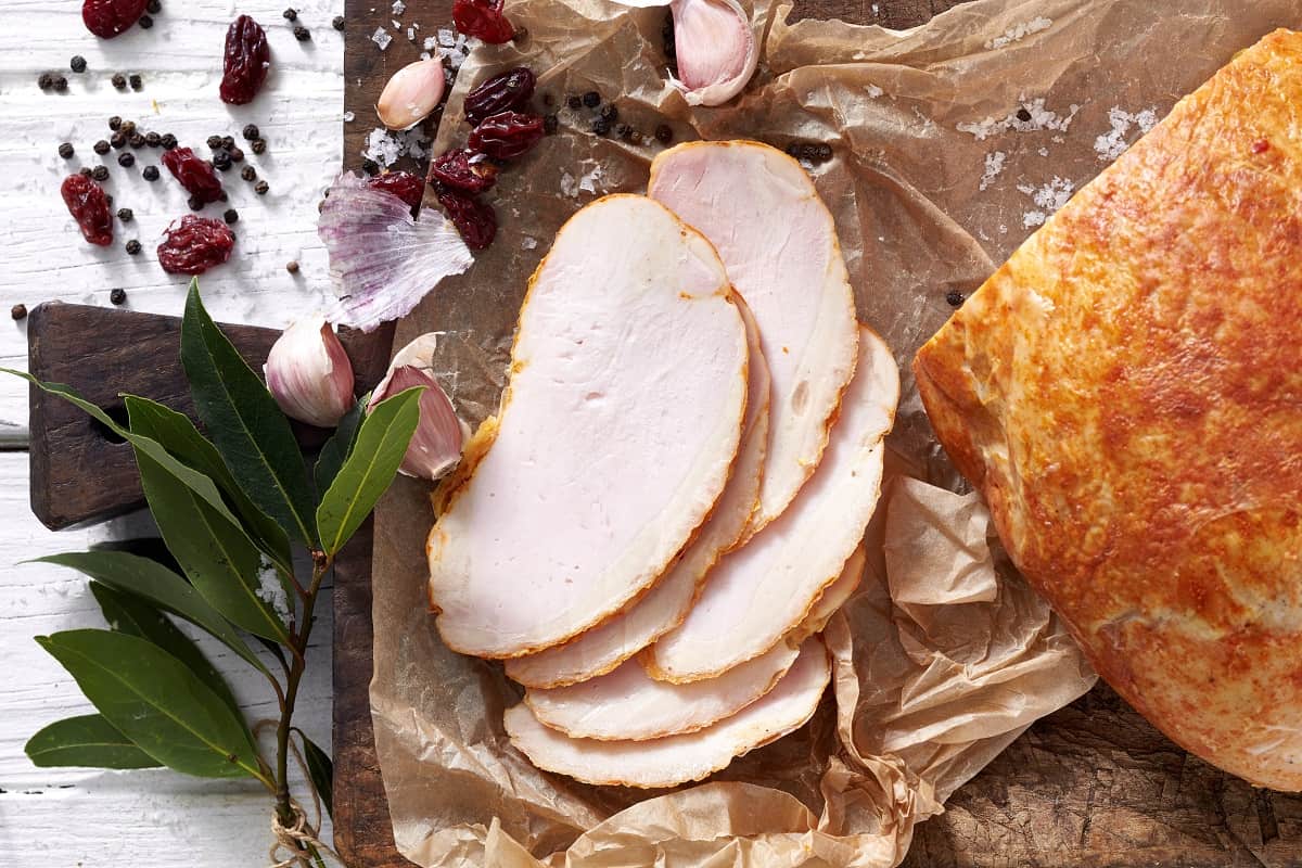Turkey Breast Roasted 300gr Thinly Sliced GF