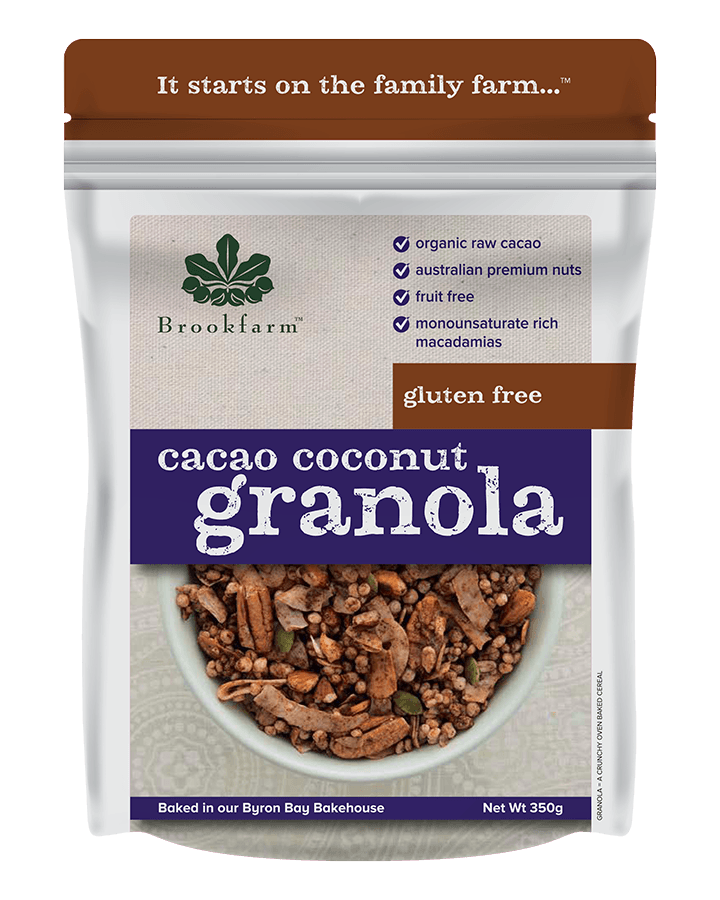 Brookfarm Gluten Free Granola Cacao Coconut 350g