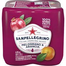 San Pellegrino Melograno & Arancia 4 x 330ml