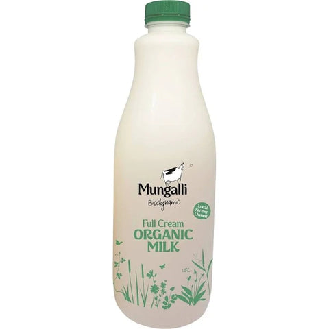 Mungalli Creek Dairy Full Cream Milk 1.5L