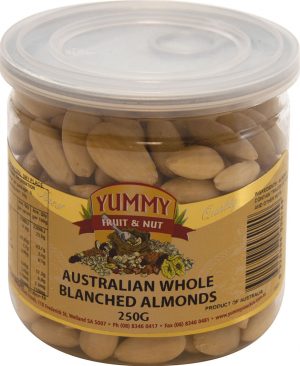 Yummy Blanched Almonds 250g
