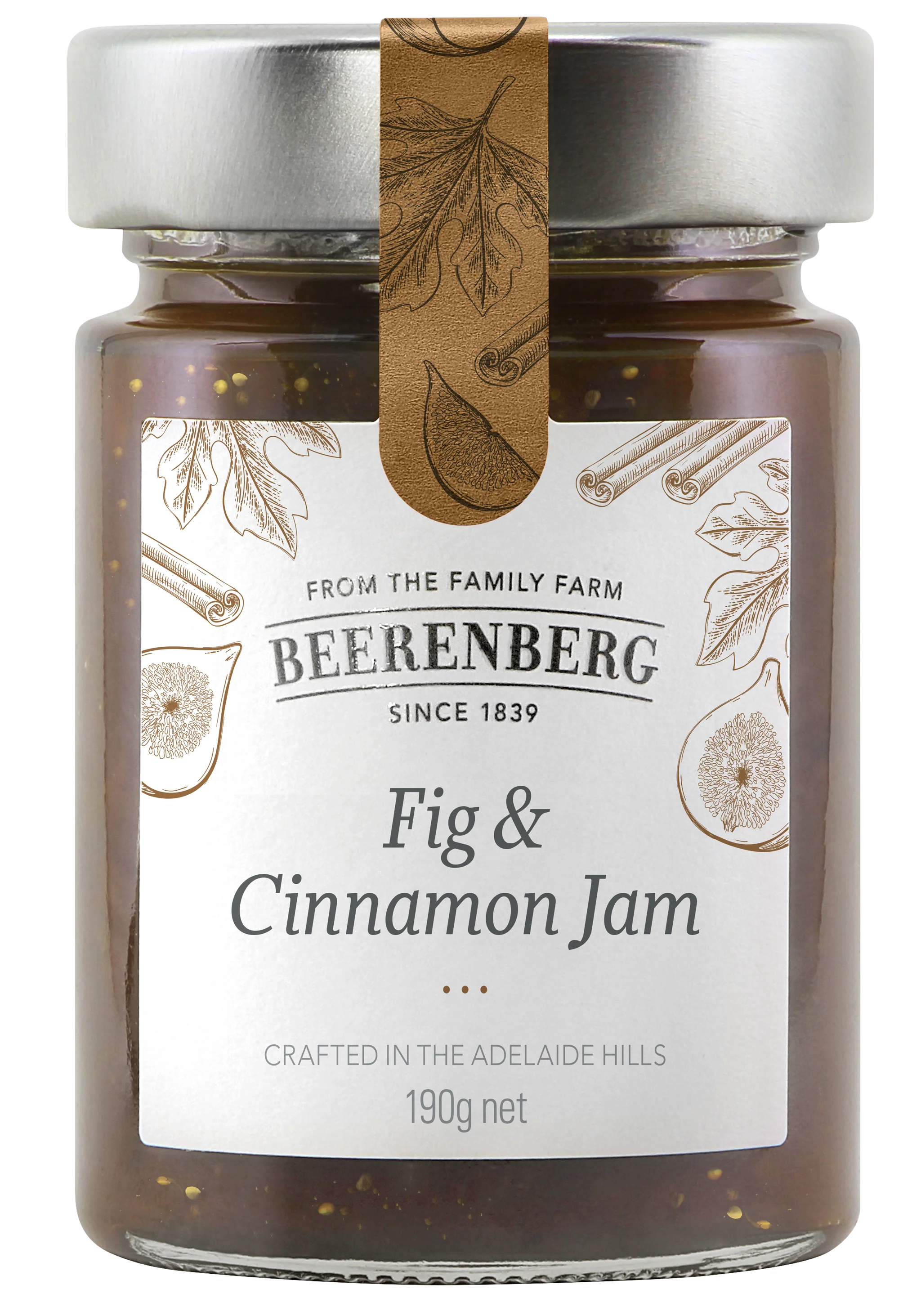 Beerenberg Fig & Cinnamon Jam 190g