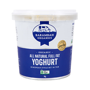 Barambah Organics All Natural Yoghurt 1kg