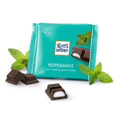 Ritter Peppermint Dark Chocolate 100g