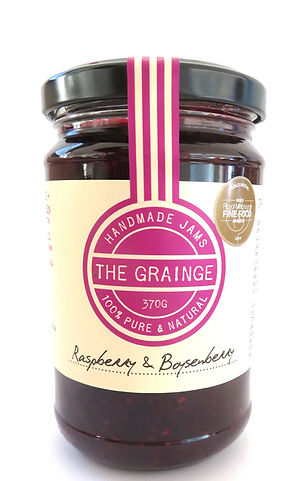 The Grainge Raspberry & Boysenberry Jam 370g