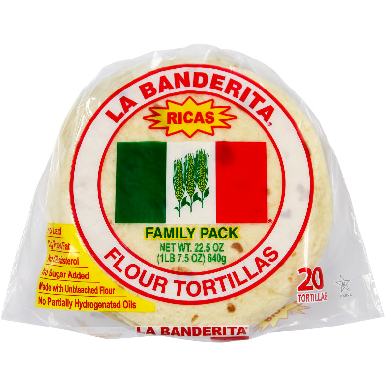 La Banderitta 6" Tortilla 640g (20 Pack)