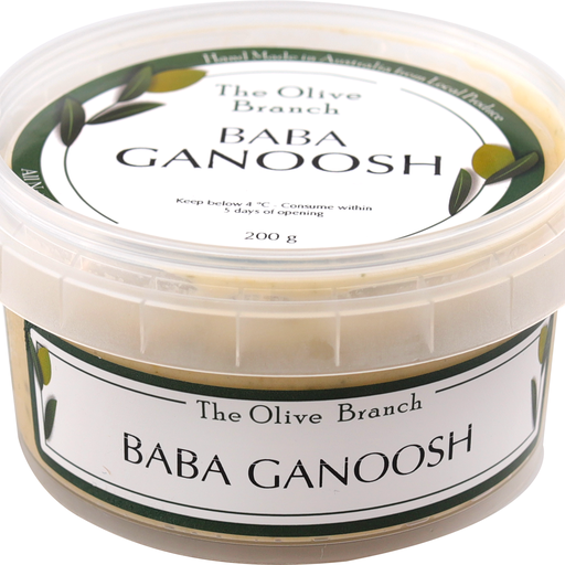 The Olive Branch Baba Ganoosh Dip 200g