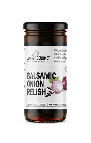 Lang's Gourmet Balsamic Onion Relish