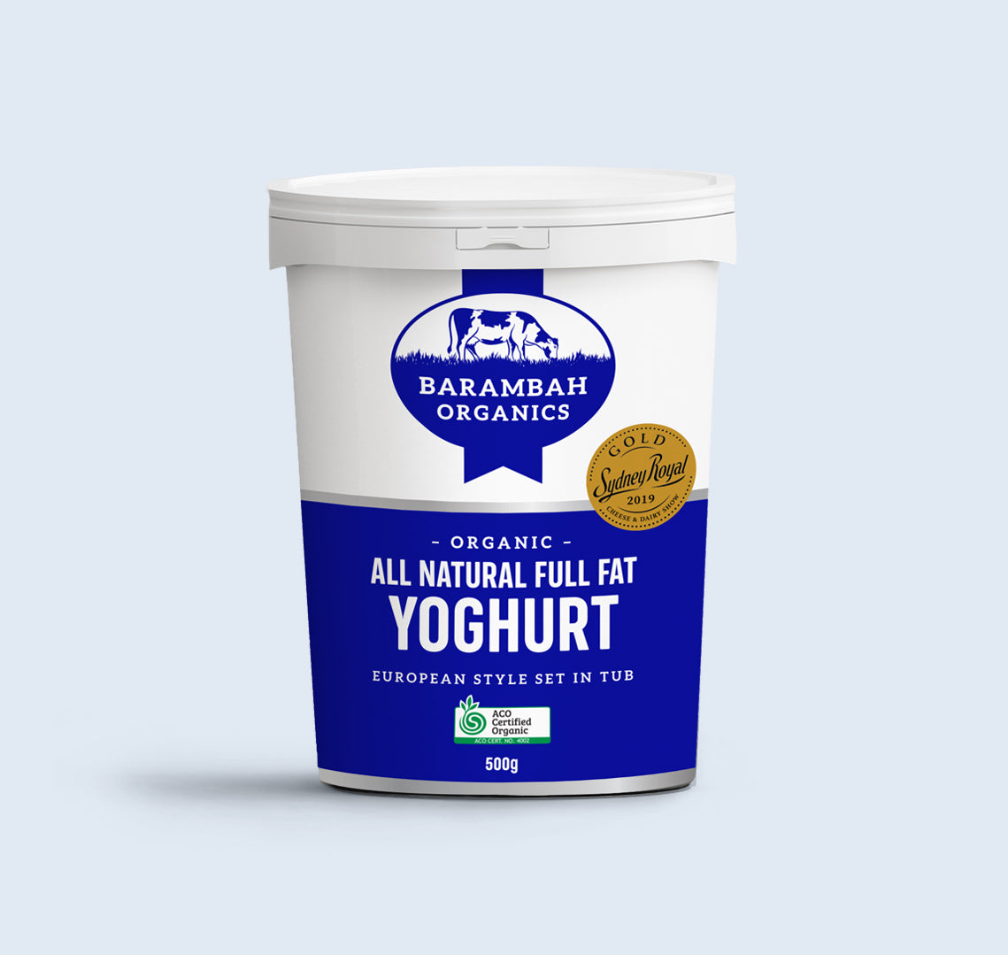 Barambah Organics All Natural Yoghurt 500gr