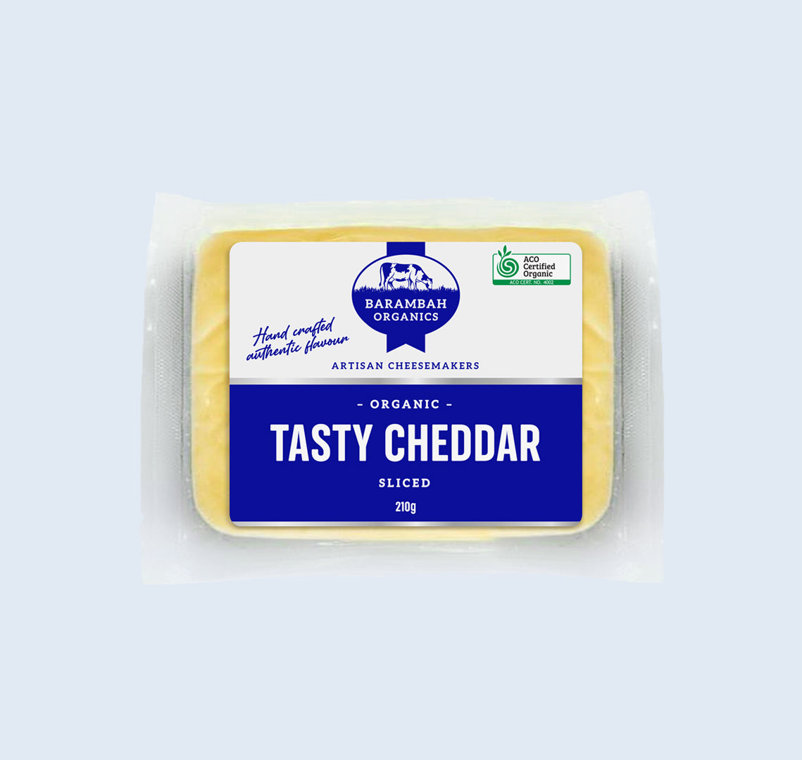 Barambah Organics Sliced Cheese 210gr