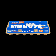 Big Boys Organic Eggs 800g