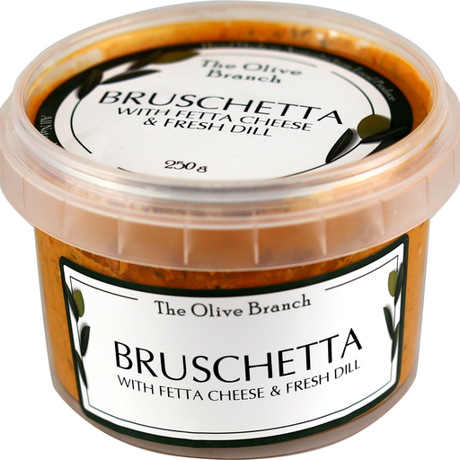 The Olive Branch Bruschetta with Fetta & Dill 250g