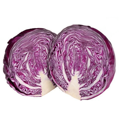 Cabbage Red Half