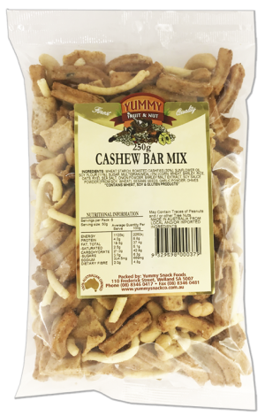 Yummy Cashew Bar Mix 250g