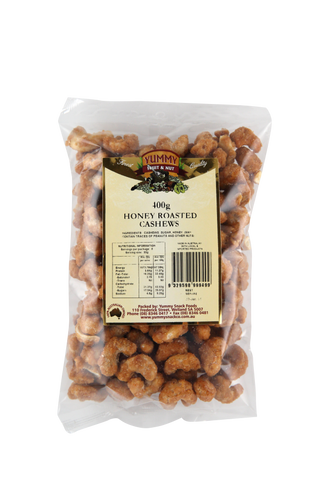Yummy Cashews Honey Roasted 400g