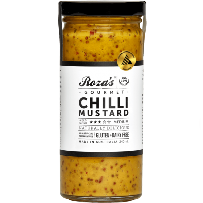 Roza's Chilli Mustard 240ml