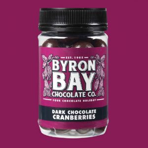 Byron Bay Choc Co Chocolate Cranberries
