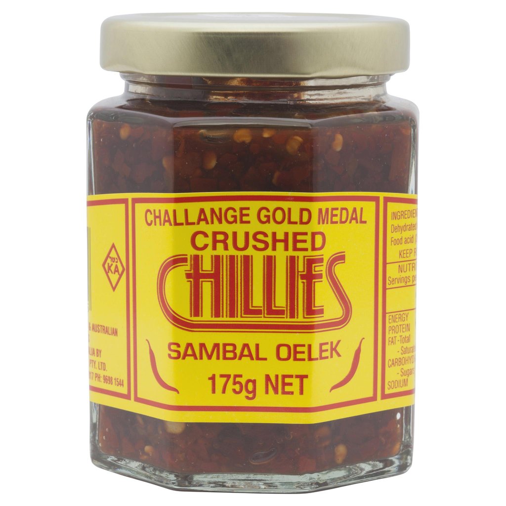 Challenge Crushed Chillies 175g