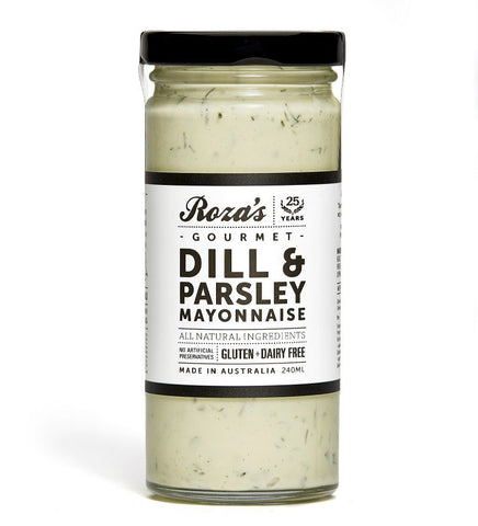 Roza's Dill & Parsley Mayonnaise 240ml