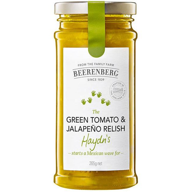 Beerenberg Green Tomato Jalapeno Relish