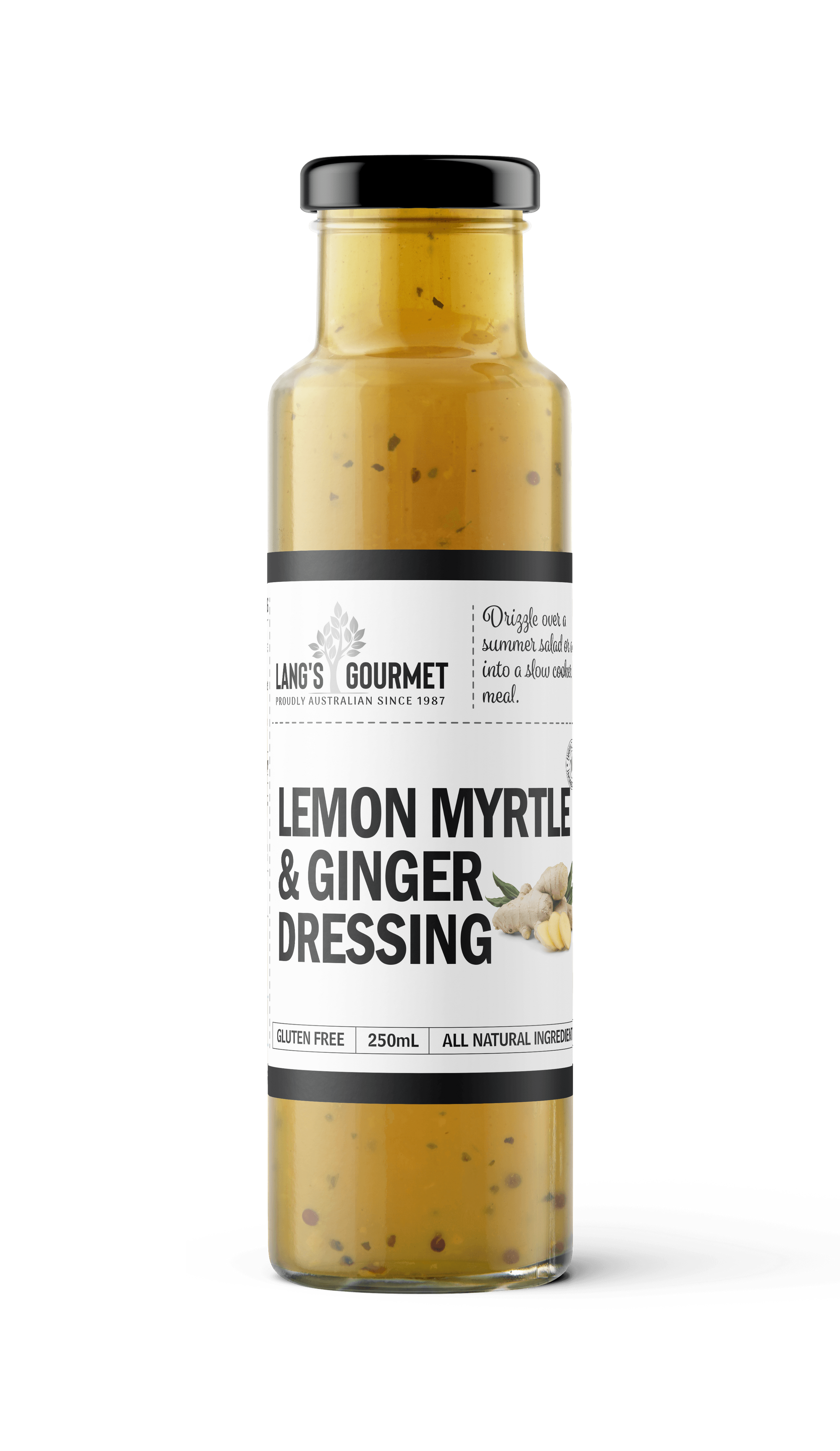 Lang's Gourmet Lemon Myrtle & Ginger Dressing