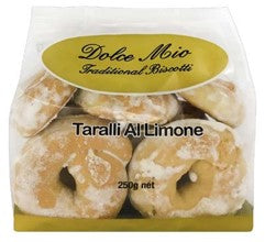 Dolce Mio Taralli Al Limone 250g