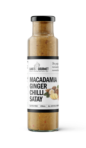 Lang's Gourmet Macadamia Ginger Chilli Satay