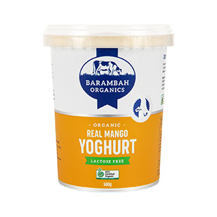 Barambah Organics Mango Yoghurt 500g