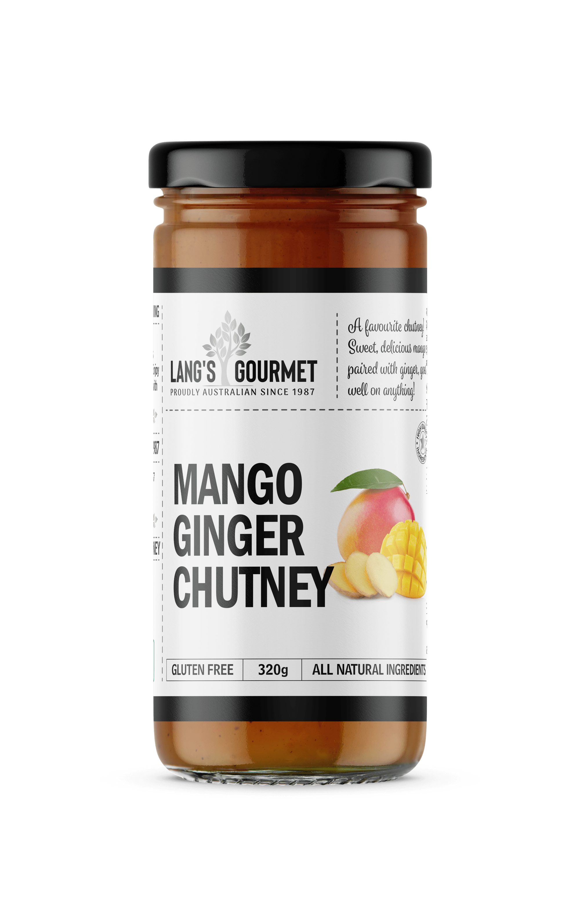 Lang's Gourmet Mango Ginger Chutney