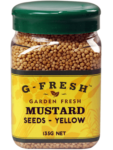 Gfresh Mustard Seeds Yellow 135g