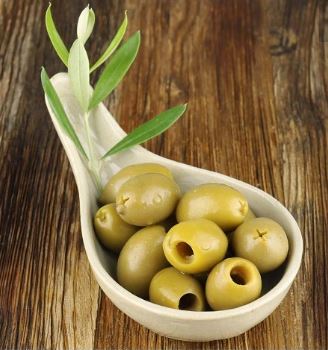 Olives Pitted Green 180gr
