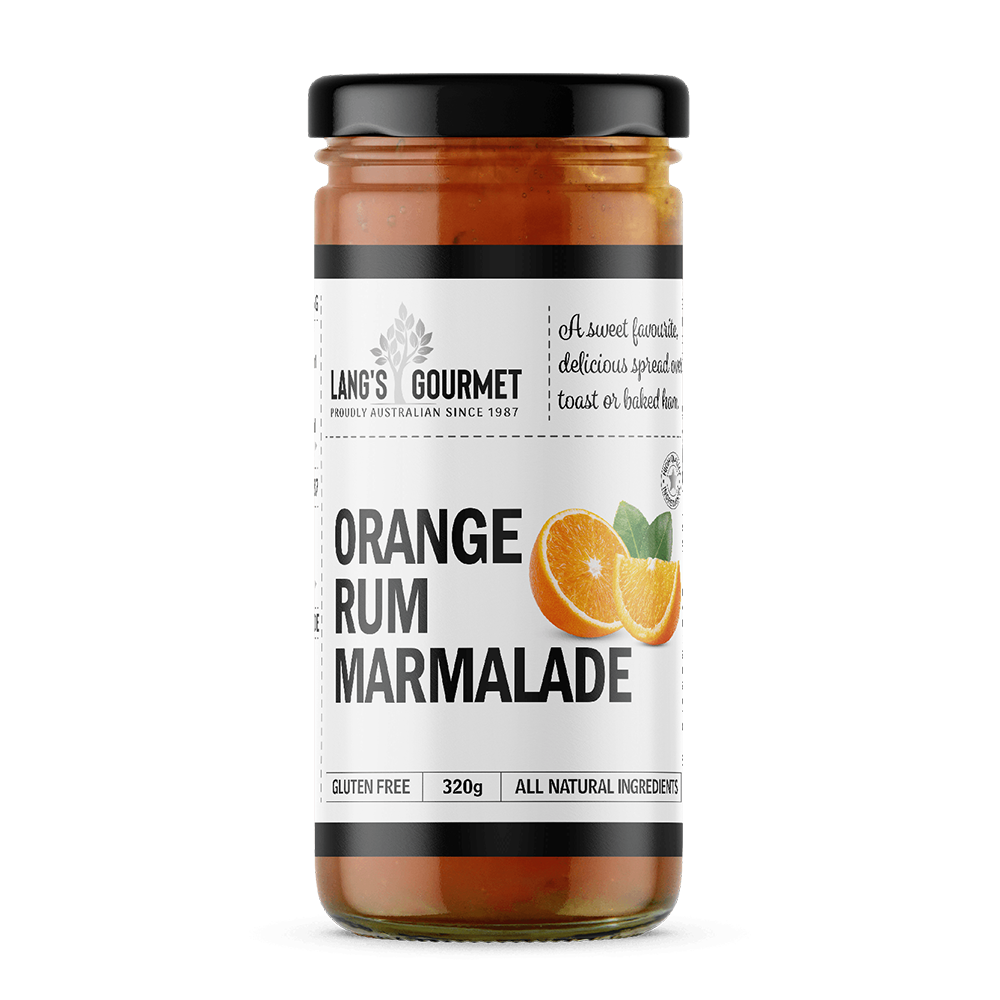 Lang's Gourmet Orange Rum Jam