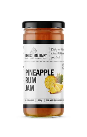 Lang's Gourmet Pineapple Rum Jam