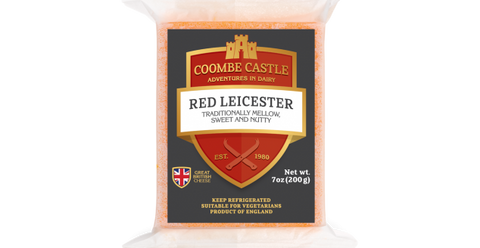 Coombes Castle Red Leicester Cheese 200gr