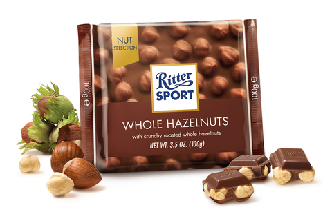 Ritter Whole Milk Hazelnut Chocolate 100gr