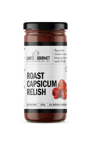 Lang's Gourmet Roast Capsicum Relish