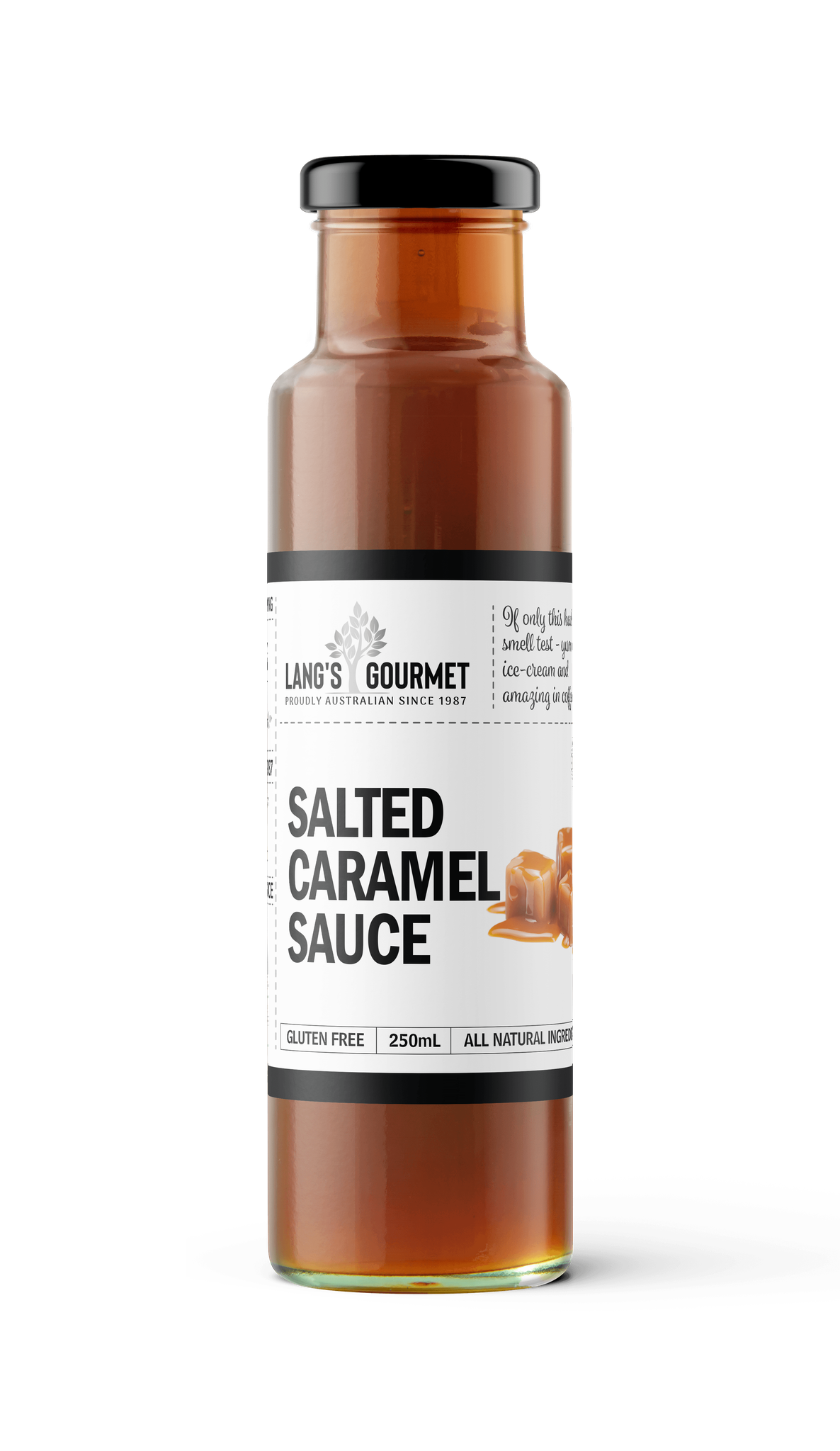 Lang's Gourmet Salted Caramel Sauce